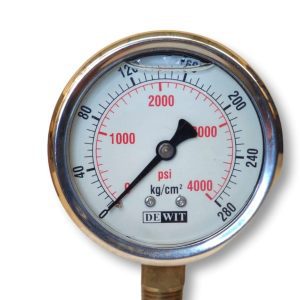 Noshok Pressure Gauge, 0 To 1500 Psi Psi, 2-1/2 In Dial, 1/4 In NPT Back Location 25 510 1500 Psi - Foto 11
