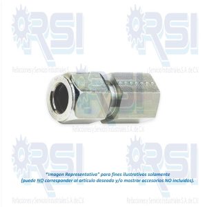 CONECTOR HEMBRA RECTO FERULOK PARKER 8-8 GBU-S