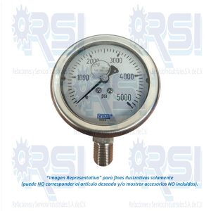 MANOMETRO WIKA 233.53-2.5-1/4L 5000#
