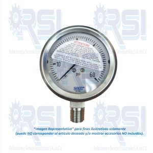 MANOMETRO WIKA 233.53-2.5-1/4L 60#